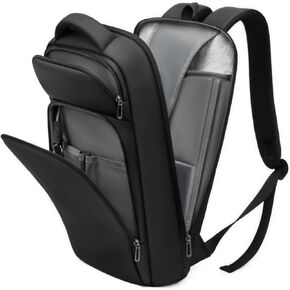 Mens Slim Laptop Backpack,15.6 inch Waterproof Small Business Travel Backpack for Men,Lightweight Anti Theft Carry on Computer Bag for College Work Office