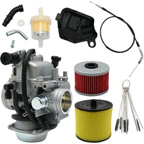 16100-HM5-671 Carburetor Replacement for Honda FourTrax 250 300 TRX250 TRX300 Rancher 350 TRX350 Foreman 400 450 TRX400 TRX450, 16100-HM5-730 16100-HM5-850 Carb
