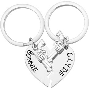 Lywjyb Birdgot Movie Inspired Gift Funny Couple Keychain