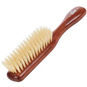 Kent LS9D Satinwood Hair Brush – Boar Bristle Brush for Thin Hair. Luxury Styling, Straightening, and Smoothing. Ideal for Women.
