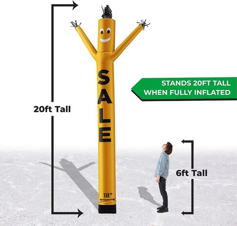 LookOurWay Sale Air Dancers Inflatable Tube Man Attachment in Saudi Arabia