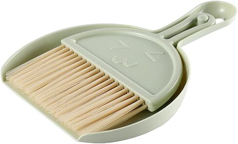 مكانس يدوية صغيرة مجموعة غبار صغيرة ومجموعة فرشاة للطاولة والمكتب والكونترتوب ولوحة المفاتيح والقطط والكلاب والحيوانات الأليفة الأخرى (وردي) ENG547 in Kuwait