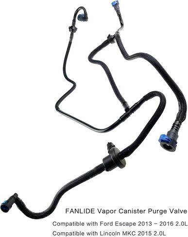 Vapor Canister Purge Valve CV6Z-9D289-T CV6Z-9D289-B 911-773 PV961 CP822, Vapor Canister Purge Solenoid Valve Assembly Compatible with 2013 2014 2015 2016 Ford Escape 1.6L in Saudi Arabia