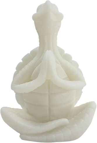 Turtle Yoga Pose Shaped Scented Candle,50G Aroma Soy Wax Decorative Art Candle for Table Photo Prop Birthday,Prefect Gift for Meditation Stress Relief Mood Boosting (Green) in Kuwait