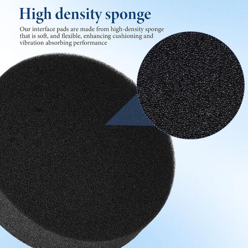 DOITOOL 6 Inch Buffing Polishing Pads 10PCS for 6 Inch Backing Plate, Compound Buffing Sponge Pads for Car Buffer Polisher Compounding, Polishing and Waxing in Saudi Arabia