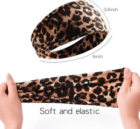 Jesries Headbands for Women Non Slip Turban Hair Wrap Elastic Hair Bands Running Headwrap Sweat Yoga Head Bands for Girls in Saudi Arabia