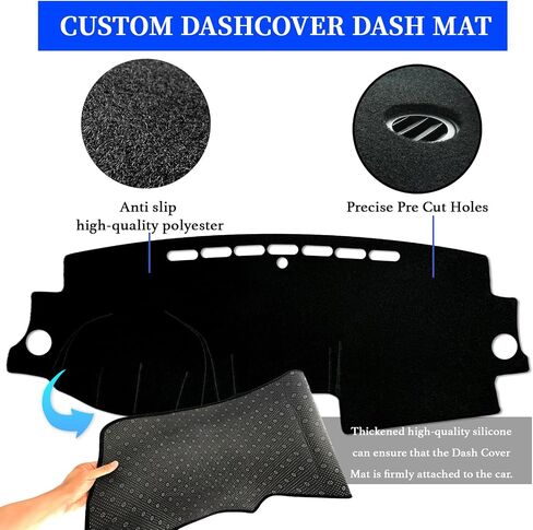 غطاء داش مناسب لسيارة Honda CRV Honda CR-V Hybrid 2017 2018 2019 2020 2021 2022 غطاء لوحة القيادة Dashcover داش حصيرة حامي السجاد وسادة الملحقات in Saudi Arabia