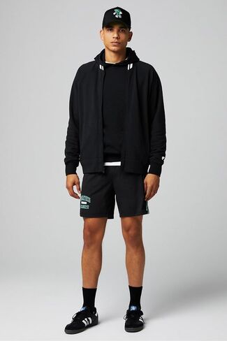 Fabletics Men's Year Round Terry Hoodie, Relaxed Fit, Lived-in Feel in Kuwait