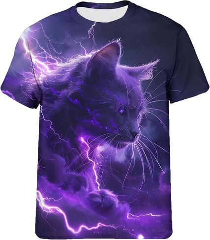 Men's Novelty Animal Graphic Shirt Tee in Saudi Arabia
