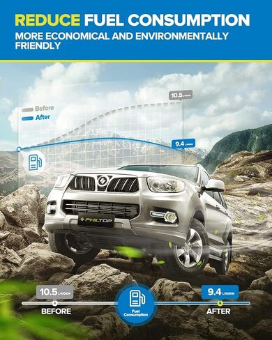 مجموعة المحول الحفاز PHILTOP مع درع الحرارة متوافق مع Ford، Mercury، 2004-2007 Monterey/Freestar 4.2L، 2001-2003 Windstar 3.8L استبدال المحول الحفاز # 50457 (متوافق مع EPA) in Saudi Arabia