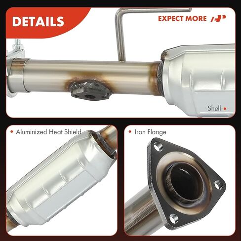 A-Premium Left Catalytic Converter Kit Direct-Fit Compatible with Toyota Sequoia 2001 2002 2003 2004 4.7L, EPA Compliant, Replace# 174500F030 in Saudi Arabia