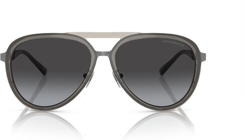 Emporio Armani Men's Ea2145 Aviator Sunglasses in Saudi Arabia
