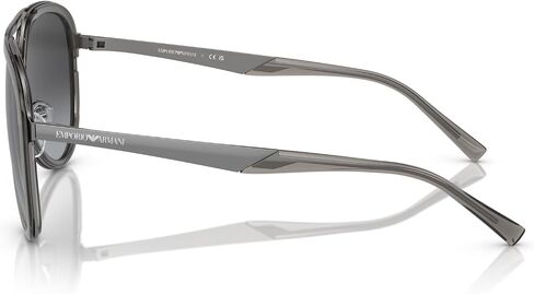 Emporio Armani Men's Ea2145 Aviator Sunglasses in Saudi Arabia