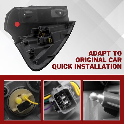 Tail Lights Assembly Compatible with 2014 2015 2016 2017 2018 Jeep Cherokee Outer Tail Brake Light (Left Driver Side) in Saudi Arabia