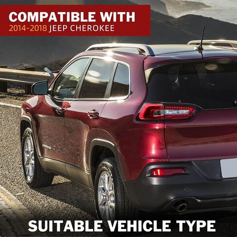 Tail Lights Assembly Compatible with 2014 2015 2016 2017 2018 Jeep Cherokee Outer Tail Brake Light (Left Driver Side) in Saudi Arabia