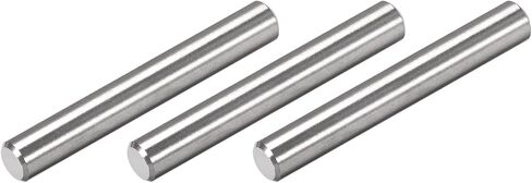 Dowel Pin (10x50mm) 3Pcs, 304 Stainless Steel Shelf Support Pegs Pin Fastener Elements - for Metal Devices, Furniture Installation, Industrial, DIY in Saudi Arabia