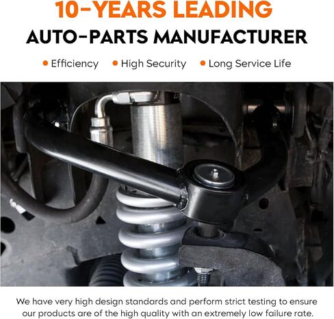 3" Front & 2" Rear Leveling Lift + Upper Control Arms Lift 2-4" for Chevy Silverado 1500 & GMC Sierra 1500 1999-2006 RWD, with Replace Ball Joints Adjustable Suspension Kit 2Pcs in Saudi Arabia