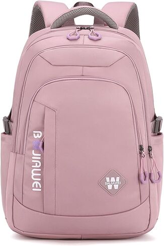 حقيبة ظهر للسفر سعة 25 لتر، حقيبة ظهر مضادة للماء، حقيبة ظهر للكمبيوتر المحمول مقاس 15.6 بوصة، حقيبة ظهر خفيفة الوزن للسفر للنساء، أرجواني in Kuwait