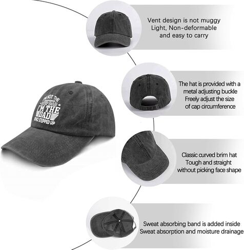 Hat Womens Cap Pigment Black Womens Trucker Hat Gifts for Girlfriends Cool Cap in Kuwait