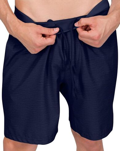 Dry Fit Mens Workout Shorts - Performance Stretch Gym Shorts for Men - Anti-Odor, Zip Pocket in Saudi Arabia
