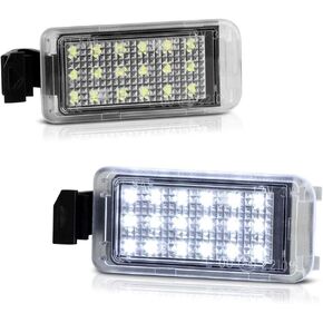 VIPMOTOZ لوحة ترخيص LED كاملة ضوء مجموعة مصابيح مجموعة استبدال زوج لسيارة 2010-2013 Chevy Camaro - 6000K Diamond White، مجموعة مكونة من قطعتين in Kuwait