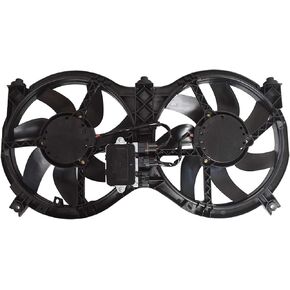 Radiator Cooling Fan Assembly 621-586 Compatible with Nissan Pathfinder 2001-2004 2013-2024&Infiniti QX60 2014-2024 2.5L 3.5L L4 V6