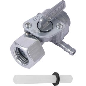 M16x1.5mm Generator Fuel Shut Off Petcock Valve Compatible with Predator Generac DuroMax Powermate, Gasoline Generator Replacement Parts Fuel Switch Valve