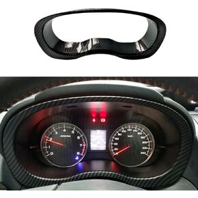 for Center Console Dash Board trim for Subaru WRX STi 2014-2021 Forester SJ 2012-2018 XV Crosstrek 2012-2016, ABS Carbon fiber