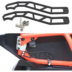 X3 Door Handles, UTV Metal Door Latches Powder Coating Compatible with Can-Am Maverick X3 Max Turbo Accessories 2017 2018 2019 2020 2021 2022 2023(Black,2pcs)