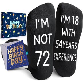 HAPPYPOP Birthday Gifts Ideas - Gifts for 72th 75th Year Old Birthday Male Female with Greeting Card