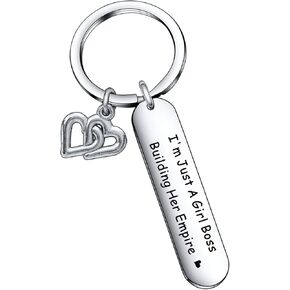 De&ai Girl Boss Keychain Boss Lady Gift Employer Keychain Inspirational Keychain