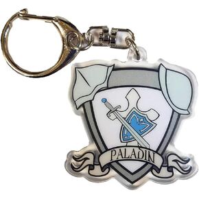 Paladin Class Shield 2" Acrylic Keychain, Great for The Tabletop Gamers