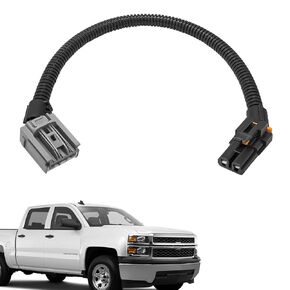 14" 15-75221 Blower Motor Wiring Harness Compatible with 2007-2014 GM Chevy Tahoe Suburban Silverado Avalance, GMC Sierra Yukon, Cadillac Escalade, Hummer, H2 Replace# 15887352, 22957044