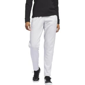 adidas Women’s Relaxed Fit Tapered Legs Fleece Pant - Gray (Dash), Medium