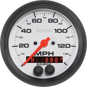 Auto Meter 5880 Phantom GPS Speedometer,3.375 in.