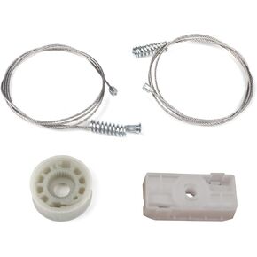 طقم منظم النافذة الخلفية لقطع غيار السيارات 51378229593 51378229594 متوافق مع BMW 3 Series E46 المكشوفة M3 318 320 323 325 330 1999-2006