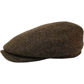 Harris Tweed Newsboy Cap 100% Wool Flat Cap for Men