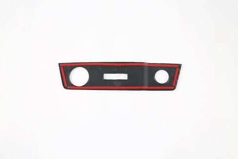 Cigarette Lighter Panel Cover Trim Compatible with Nissan Rogue 2021 2022 2023 Center Console USB Panel Cover Interior Car Accessories ABS 1PC (Carbon Fiber Style) in Kuwait