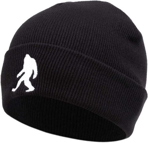Bigfoot Beanie Hats Winter Warm Sasquatch Funny Knitted Hat in Saudi Arabia