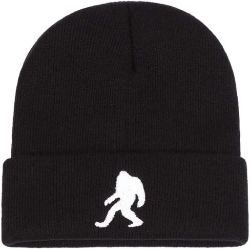 Bigfoot Beanie Hats Winter Warm Sasquatch Funny Knitted Hat in Saudi Arabia