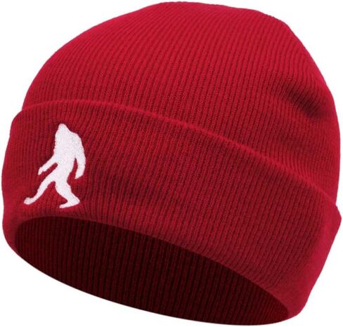 Bigfoot Beanie Hats Winter Warm Sasquatch Funny Knitted Hat in Saudi Arabia
