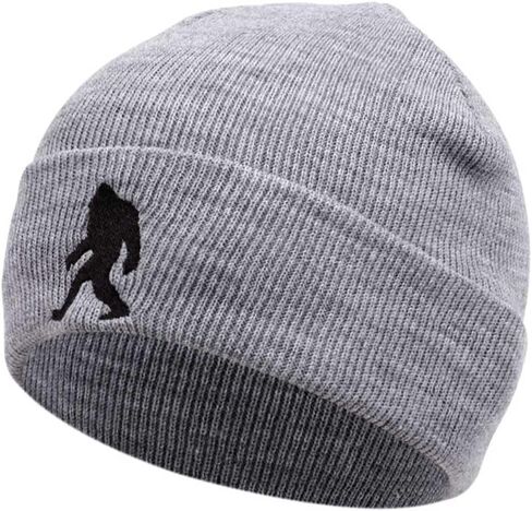 Bigfoot Beanie Hats Winter Warm Sasquatch Funny Knitted Hat in Saudi Arabia