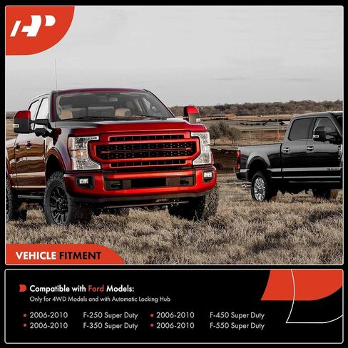 A-Premium 2Pcs 4WD Auto Locking Hub Actuator Axle Hub Link Assembly Compatible with Ford F-250/F-350/F-450/F-550 Super Duty 2006-2010, Front Driver and Passenger Side in Saudi Arabia