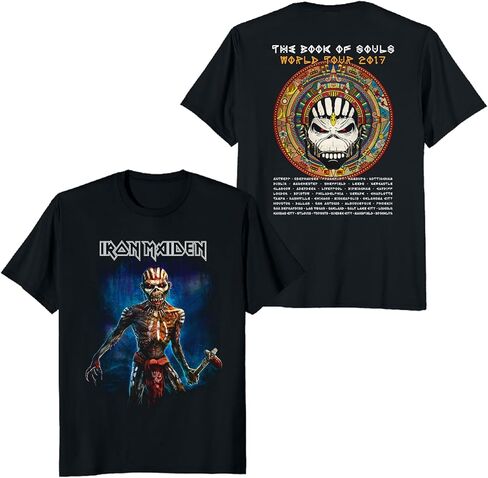 Iron Maiden TBOS 2017 Tour Ed Axe T-Shirt in Saudi Arabia