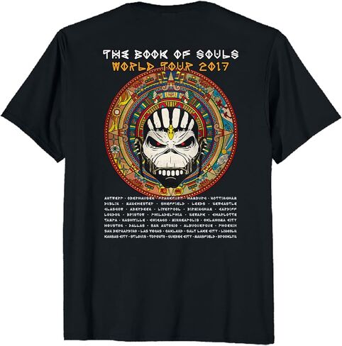 Iron Maiden TBOS 2017 Tour Ed Axe T-Shirt in Saudi Arabia
