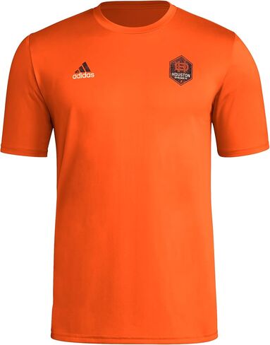 adidas Men's Houston Dynamo Short Sleeve Pre-game T-shirt in Saudi Arabia