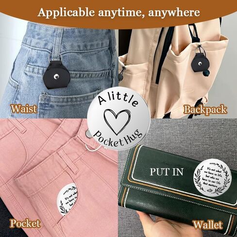 جيب عناق رمز للنساء أمي صديق هدايا عيد ميلاد لها هدايا لمسافات طويلة للرجال أبي ابن سلسلة مفاتيح ملهمة in Kuwait