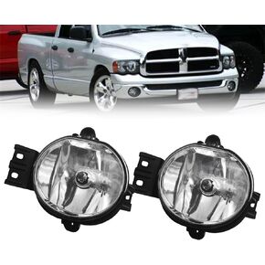 Fog Lights Fit For 1500/2003-2009 Dodge Ram 2500 3500/2004-2006 Durango Pickup Truck 2002-2008 Dodge Ram