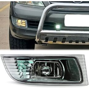 HECASA Fog Light Compatible with 2003-2009 Lexus GX470 Front Left Bumper Driving Fog Lamp w/Bulb Replacement for 81221-60080, LX2592105