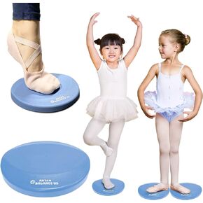 Artan Ballet Turning Board Spinner for Dancers, Figure Skaters, and Gymnasts, Practice Turn, Balance, Pirouette, and Dancing Body Alignment, Non-Slip Training Disc for Kids, Teens, Adults, 1 pcs